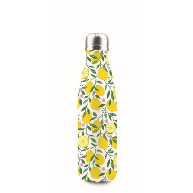 Isolierflasche 0,5 l - Zitronen - Easy Life