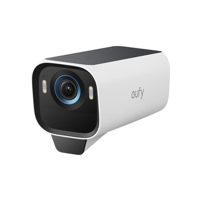 Eufy Cam S3 Pro, 4K Solar Zusatzkamera weiß Überwachungskamera