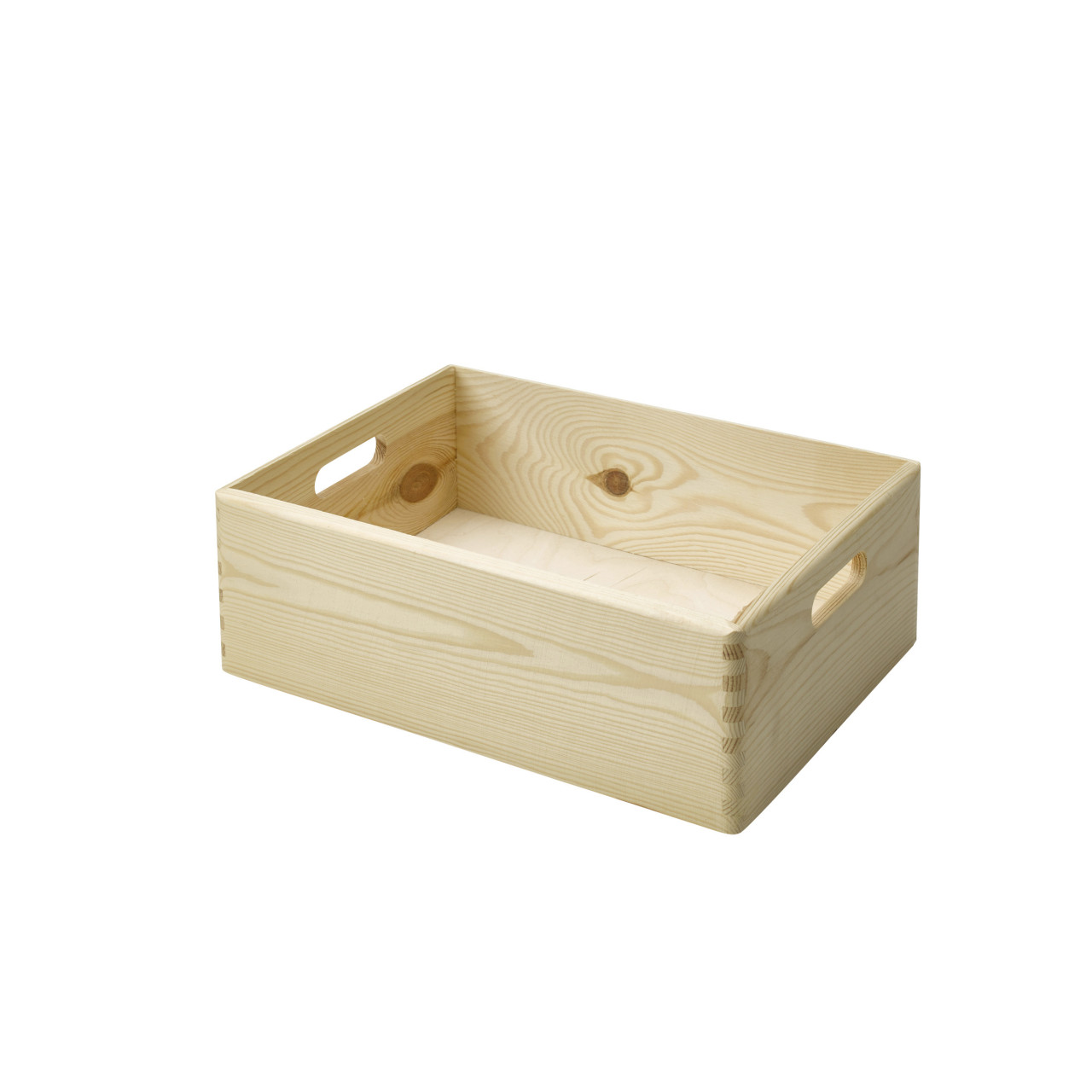Stapelbox Holz Gr. M 30 x 40 x 13,5 Holzkiste Holzbox Kiste Box Bild 4