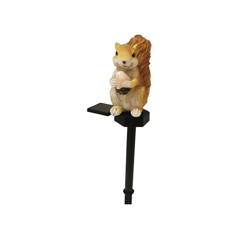 Solarbetriebene Gartenleuchten Skorre Murmeltierlampe Skorre Eichhörnchen[xj]