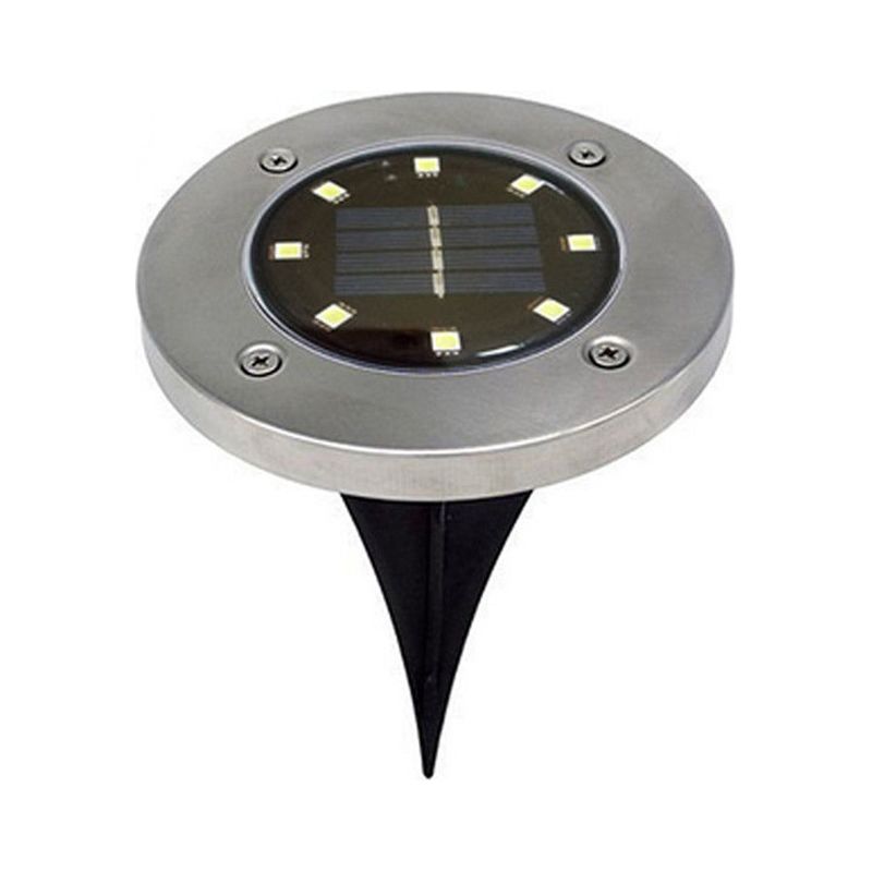 Wasserdichte Led-solarleuchte Zur Erdinstallation, Ideal Für Die Außenbeleuchtung In Gärten, Einfahrten Und Landschaftsgestaltung.