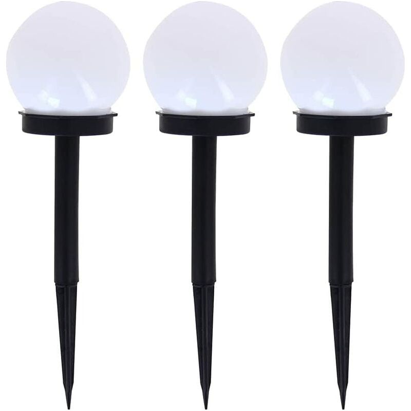 Elegante Solar-laternenpfahl, Brillante Glaskugel, Außenbeleuchtung Für Ästhetische Wege, Solarbetriebene Gartenbeleuchtung