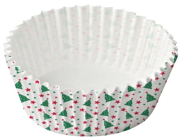 Zenker Muffinförmchen Cupcake Papier Weihnachten Ø 7 cm bunt 40 Stück