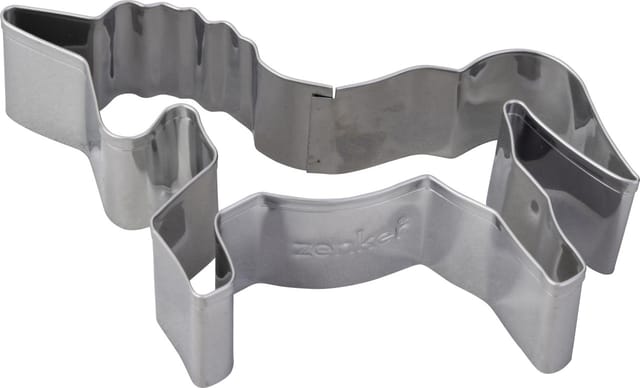 Zenker Ausstechform Einhorn 12 x 6,5 cm silber