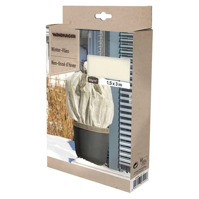 Windhager Winter-Vlies 1,5 x 3 m, weiß Schutzvlies