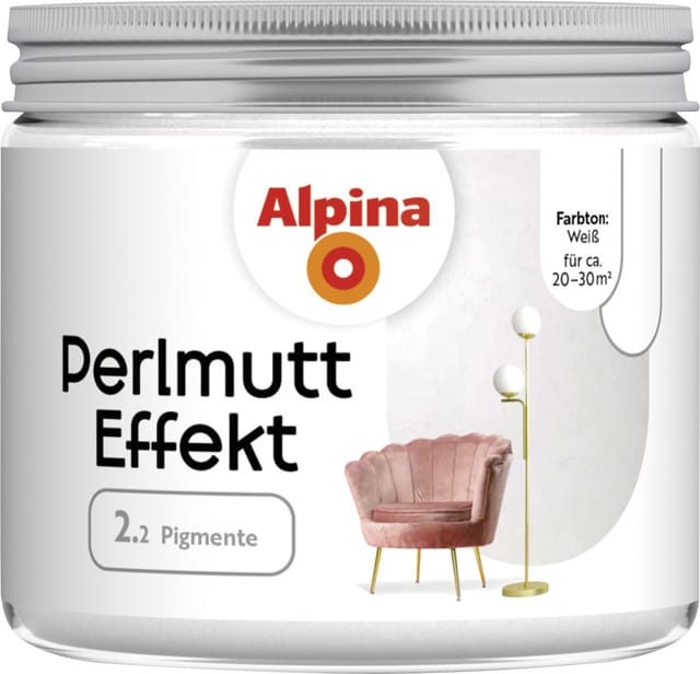 Alpina Farbpulver 20 g Effektfarbe Perlmutt Effektfarbe