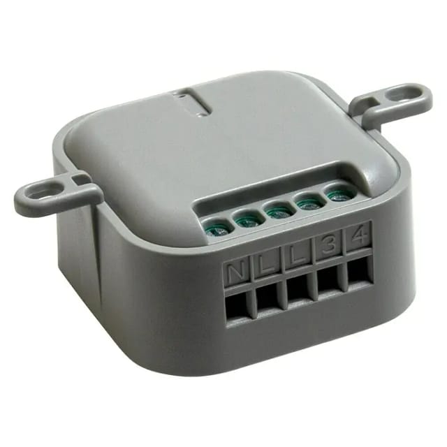 Intertechno Funk-Impulsschalter ITL-1001 bis 1000 W mit Abschaltautomatik Smart Home Schalter
