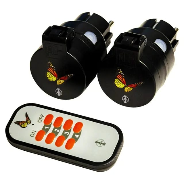 Intertechno Funk-Steckdosen ITG-16 mit Handsender Smart Home 3er Set Steckdose