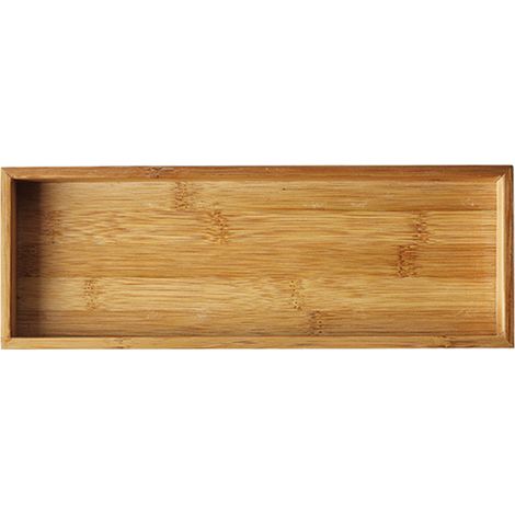 Rutschfeste Bambus-badewannenablage – 30 X 20 Cm – Für Badezimmer, Ankleidezimmer, Wohnzimmer – 1 Stück
