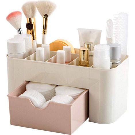 Make-up-organizer – Aufbewahrungsschubladen – 21,9 X 10,2 X 10,2 Cm – Für Pinsel Und Kosmetik – 1 Stück