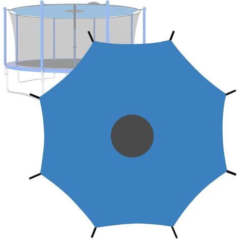 305 Cm Trampolin-schutzhülle – Wasserdicht Und Uv-beständig – Schneller Aufbau Mit Kordelzügen – Leichtes Outdoor-zelt