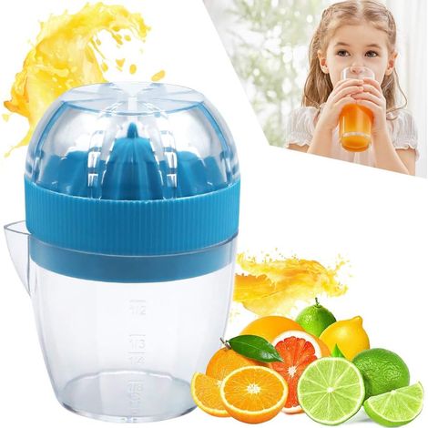 Manuelle Zitruspresse – 125 Ml – Für Zitronen Und Orangen – Tragbar Für Zuhause Und Unterwegs – 1 Stück
