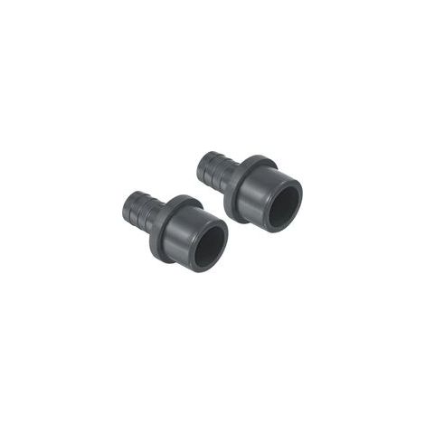 Rohrreduzierstück, Außendurchmesser Der Muffe 32 Mm X Außendurchmesser Der Pagode 20 Mm, 2 Stück Pro Packung, Gerader Verbinder, Grau.