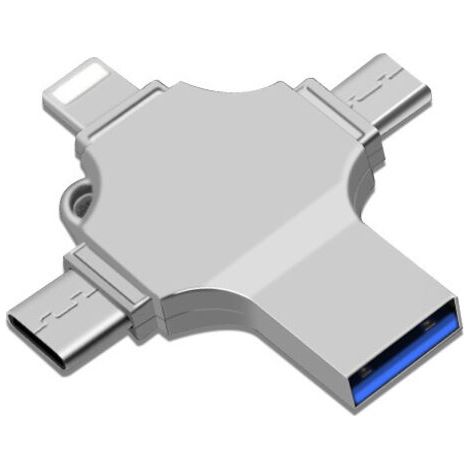 4-in-1 Usb-stick, 32 Gb – Geschwindigkeit Und Komfort Für Computer, Smartphone Und Laptop