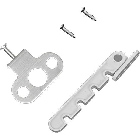 1 Stück Verstellbarer Kippfensterbegrenzer, Kippsicherung Für Fenster, Geeignet Für Holz-/metallfenster Oder -türen, Starrer Kunststoff - 4 Schlitze (8 Cm Verstellbar)