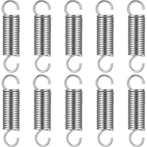 4x Spannfedern Mit Doppelhaken – Befestigungszubehör – Sonnensegel-spannfeder (4 Stück), 1,21145 Mm
