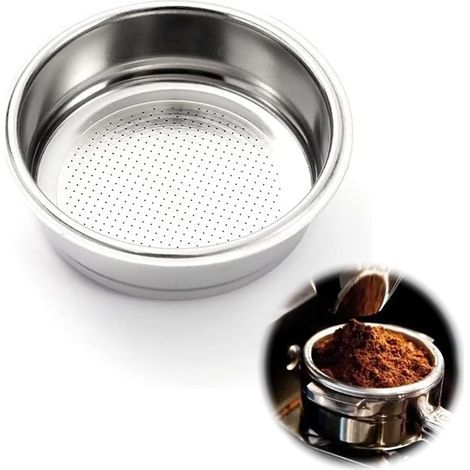 Kaffeefilter, 51 Mm, Edelstahl-filterhalter Für Espressomaschinen, Espressomaschinenzubehör (für 1 Tasse)