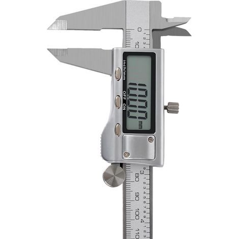 Digitaler Messschieber 0-150 Mm, Elektronischer Messschieber, Mikrometer, Messwerkzeug Mit Großem Lcd-display, 4 Modi