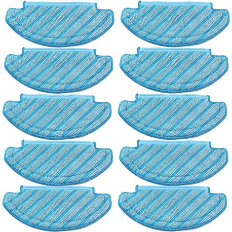 Wischmopp-pad Für Saugroboter – Kompatibel Mit Ecovacs Deebot T8, T9, N8 Pro Plus – Maschinenwaschbar – 10er-pack