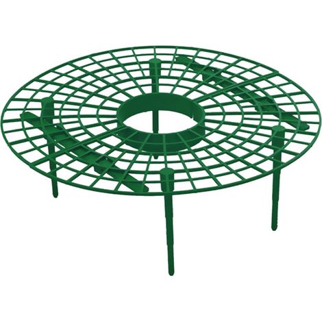 Erdbeerstütze – Verzinkte Metallkonstruktion Für Den Erdbeeranbau – Für Garten Oder Gemüsebeet – 1 Stück