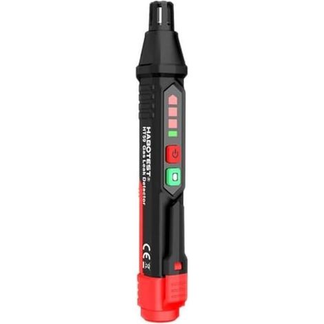 Gaslecksuchgerät Ht59, Tragbarer Stift Mit Akustischem Und Optischem Alarm, Lecksuchgerät Für Methan Und Propangas