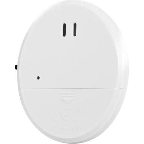 Ultradünner Fensteralarm, 100-db-sirene Mit Vibrationssensor, Modernes Einbruchschutzdesign.