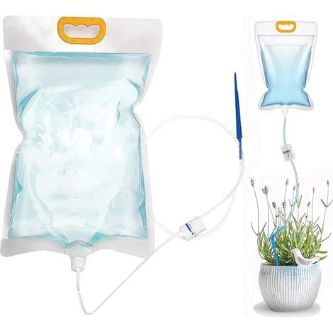 Automatischer Bewässerungsbeutel, Tropfbewässerung, 3,5-liter-bewässerungssystem-set, Bewässerungsvorrichtungen Für Zimmer- Und Gartenpflanzen, Pflanzenbewässerung Im Urlaub