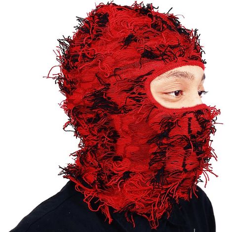 Ski-sturmhaube – Gestrickt, Elastisch, Atmungsaktiv, Winddicht Für Gesicht, Kopf Und Hals – Vollgesichtsmaske Für Winterliche Outdoor-aktivitäten – 1 Stück