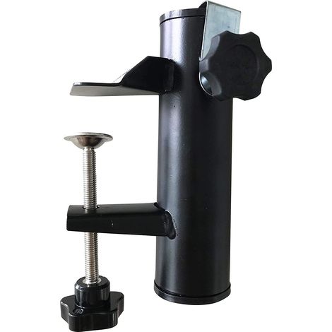 Sonnenschirm-befestigungsklemme – Maximaler Durchmesser 3,8 Cm – Tragkraft Bis Zu 6 Cm – Geeignet Für Bänke, Stühle Und Bootsreling – 1 Stück