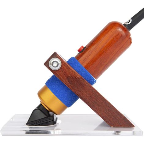 Schneidehilfe Für Teppichtrimmer – Holz- Und Acrylstütze – Für Stabiles Verlegen Und Eine Ebene Oberfläche – 1 Stück