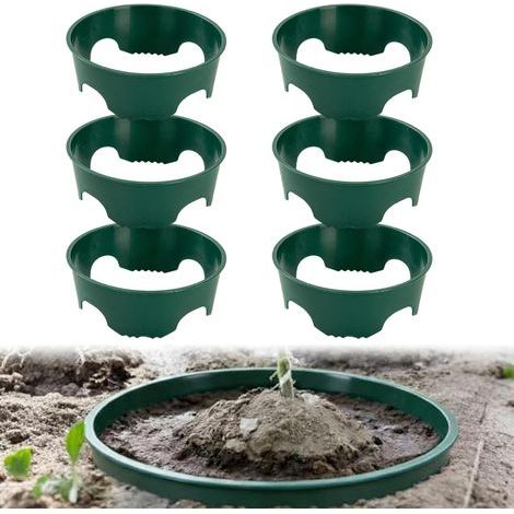 Stützringe Für Pflanzen Im Außenbereich – 61 Cm Durchmesser, Zur Wasserspeicherung Und Zum Wurzelschutz