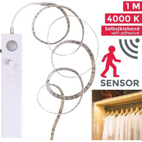 Led-streifenleuchte Mit Bewegungsmelder, Schrankbeleuchtungsstreifen