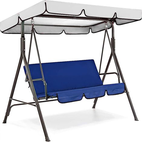 Schaukelstuhl-überzug – Wasserdichtes 190t Polyester-taft – Für Gartenbänke Und Veranden – 150 X 50 X 10 Cm – 1 Stück