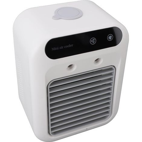 Mini-klimagerät Für Unterwegs: Leise, Energieeffiziente Verdunstungsklimaanlage Mit Timer, Sicher Und Komfortabel. Kompaktes Design.