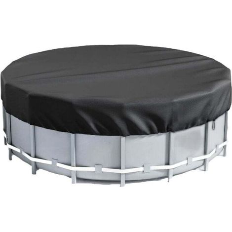 Runde Poolabdeckung (450 Cm Durchmesser) – Geeignet Für Aufstellpools Mit Metallrahmen – Wasserdicht, Uv-beständig Und Staubdicht