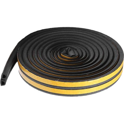 Verbindungsstück D – Selbstklebendes Epdm-schaumdichtungsband – Für Schiebetüren Und -fenster – 10 M × 10 Mm