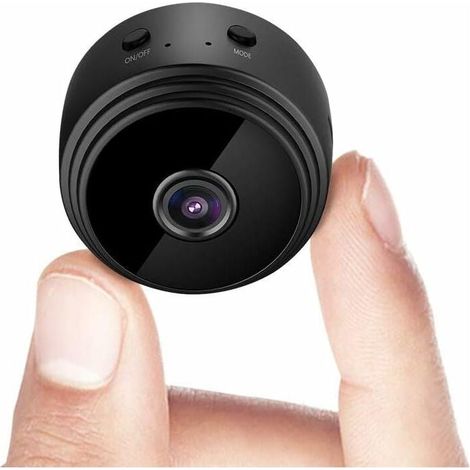Mini-kamera – 1080p – Nachtsicht – Bewegungserkennung – 2,4-ghz-wlan – Aufzeichnung Auf Microsd-karte – Für Den Innen- Und Außenbereich – 1 Stück