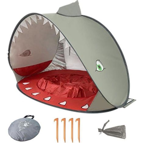 Klvgtifs Pu – Baby-uv-schutzzelt, Pop-up-strandzelt, Camping- Und Reisezelt Mit Heringen, Wind-/sonnen-/sandschutz, Baby-strandzelt, Beige