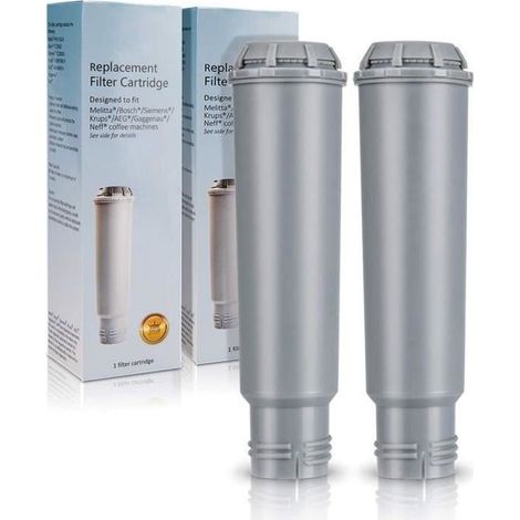 Klvgtifs Pu - Filterkartusche Für Krups Claris F088 Kaffeemaschinen, Homegoo Wasserfilter Kompatibel Mit Melitta Etc. (2er-pack)
