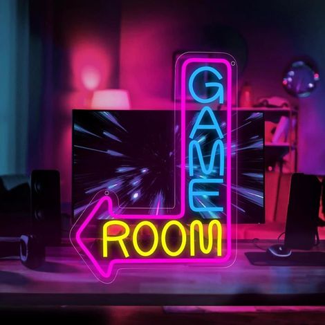 Klvgtifs Pu – Neon-led-deko, Neonlichtschild, Coole Usb-betriebene Neon-wanddekoration Fürs Schlafzimmer