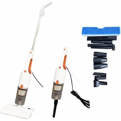Klvgtifs Pu – Leistungsstarker Kabelgebundener Stielstaubsauger Mit 4,65 M Langem Kabel, Beutelloser 3-in-1-handstaubsauger, 400 W/19 Kpa Saugleistung, Filtration