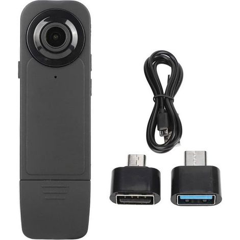 Klvgtifs Pu – Mini-körperkamera Mit Automatischer Backup-funktion, Hd-auflösung (1920 X 1080p), 6 Stunden Akkulaufzeit, Unterstützt Bis Zu 256 Gb Speicher, Clip-on-kamera