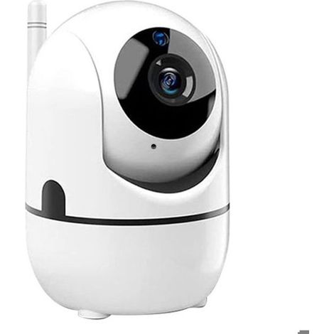 Klvgtifs Pu - 1080p 5g Wi-fi 360° Drahtlose Indoor-überwachungskamera Für Haustiere Und Babys Mit Nachtsicht (64gb Sd-karte, 5g Wi-fi)