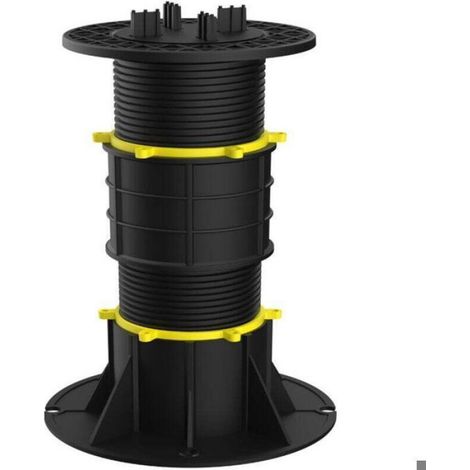 Verstellbarer Terrassensockel – 330 Bis 425 Mm – Für Balken Und Platten – Polypropylen – 1 Stück