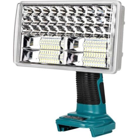 Tragbare Led-arbeitsleuchte (3300 Lm) – Kabellos – Kompatibel Mit Makita-akkus (14,4–20 V) – 3 Leuchtmodi – Usb-ladeanschluss (5 V, 2,1 A)