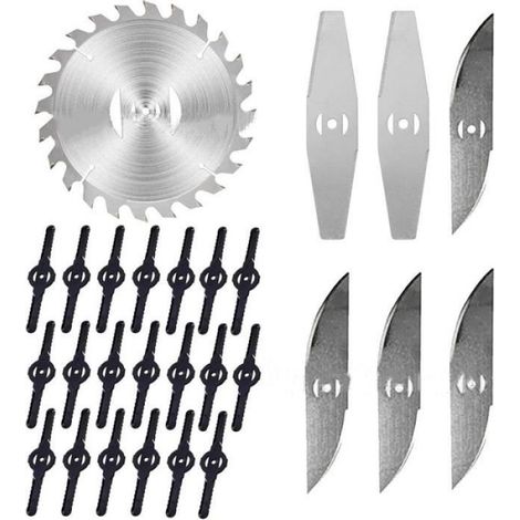 Ersatzklinge – Für Akku-rasentrimmer Und Elektrische Freischneider – Edelstahl – 3er-pack