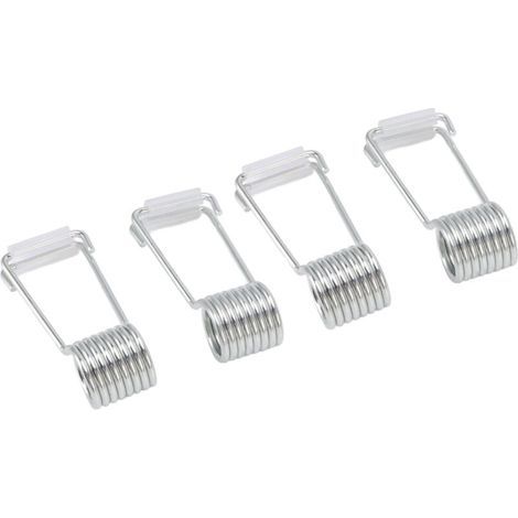 Automatisches 2-cm-federband – 4er-packung Mit Stiften, Für Innentüren Und Türriegel