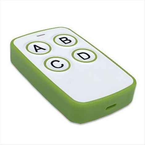 Fernbedienung Für Elektrische Garagentore – 300 Mhz – Automatisches Kopieren – Kompatibel Mit Elektrischen Garagentoren – 4 Tasten – 1 Stück