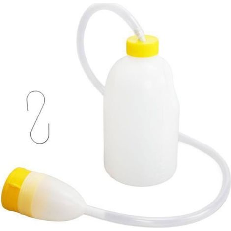 Urinalflasche – 1700 Ml – 90 Cm Urinalschlauch – Für Männer – Reiseurinal Für Ältere Und Bettlägerige Personen – 1 Stück