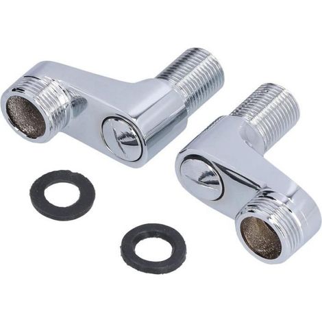Duscharmatur-adapter – G1/2 Zoll Auf G3/4 Zoll Gewinde – Schwenkarm Zur Wandmontage – 2 Stück
